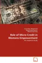 Role of Micro Credit in Womens Empowerment - Muhammad  Zia Ul Haq, Muhammad Kamran, Muhammad Tariq