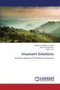 Invariant Solutions - Qureshi Muhammad Naeem, Khan Abdul Qadeer, Din Qamar