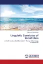 Linguistic Correlates of Social Class - Qaracholloo Mahmoud