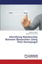 Identifying Relationship Between Researchers Using Their Homepages - Saud Muhammad, Tanvir Afzal Muhammad