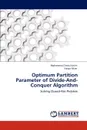 Optimum Partition Parameter of Divide-And-Conquer Algorithm - Mohammad Zaidul Karim, Nargis Akter