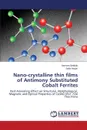 Nano-crystalline thin films of Antimony Substituted Cobalt Ferrites - Shabab Asmara, Anjum Safia