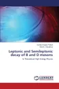 Leptonic and Semileptonic decay of B and D mesons - Pathak Krishna Kingkar, Choudhury Dilip Kr.