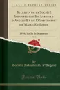 Bulletin de la Societe Industrielle Et Agricole d.Angers Et du Departement de Maine-Et-Loire, Vol. 61. 1890, 1er Et 2e Semestres (Classic Reprint) - Société Industrielle d'Angers