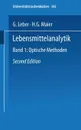 Lebensmittelanalytik. Band I: Optische Methoden - H.G. Maier