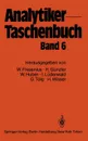 Analytiker-Taschenbuch - Wilhelm Fresenius, Helmet Gunzler, Walter Huber