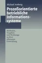 Prozessorientierte betriebliche Informationssysteme. Methoden, Vorgehen und Werkzeuge zu ihrer effizienten Entwicklung - Michael Amberg