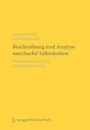 Beschreibung und Analyse unscharfer Information. Statistische Methoden fur unscharfe Daten - R.K.W. Viertl, D. Hareter