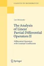 The Analysis of Linear Partial Differential Operators II. Differential Operators with Constant Coefficients - Lars Hörmander