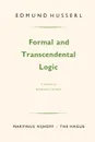 Formal and Transcendental Logic - Dorion Cairns, Edmund Husserl