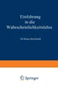 Einfuhrung in die Wahrscheinlichkeitslehre - Bruno Borchardt