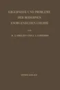 Ergebnisse und Probleme der Modernen Anorganischen Chemie - Harrry J. Emeleus, K. Karbe, J.S. Anderson