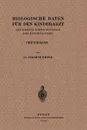 Biologische Daten fur den Kinderarzt. Grundzuge Einer Biologie des Kindesalters. Dritter band - Joachim Brock, H. Knauer, B. de Rudder