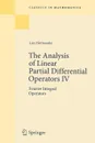 The Analysis of Linear Partial Differential Operators IV. Fourier Integral Operators - Lars Hörmander