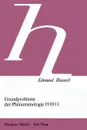 Grundprobleme der Phanomenologie 1910/11 - Edmund Husserl