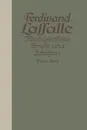 Lassalles Briefwechsel mit Grafin Sophie von Hat.feldt - Ferdinand Lassalle, Gustav Mayer