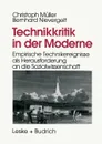 Technikkritik in der Moderne. Empirische Technikereignisse als Herausforderung an die Sozialwissenschaft - Christoph Müller, Bernhard Nievergelt