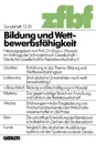 Bildung und Wettbewerbsfahigkeit - Klaus von Wysocki