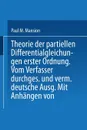 Theorie der Partiellen Differentialgleichungen erster Ordnung - M. Paul Mansion