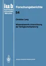 Wissensbasierte Unterstutzung der Verfugbarkeitsplanung - Christian Lang