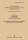 Die Quantitative, Spektrographische Analyse Von Gasgemischen Aus Kohlenmonoxyd, Wasserstoff Und Stickstoff - Franz Wever