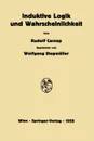 Induktive Logik und Wahrscheinlichkeit - Rudolf Carnap