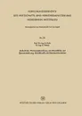 Einfluss der Warmebehandlung von Baustahlen auf Spanentstehung, Schnittkraft und Standzeitverhalten - Herwart Opitz