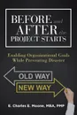 Before and After the Project Starts. Enabling Organizational Goals While Preventing Disaster - MBA PMP Charles E. Moone