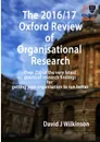 The Oxford Review Annual 2016/17 - David J Wilkinson