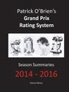 Patrick O.Brien.s Grand Prix Rating System. Season Summaries 2014-2016 - Patrick O'Brien