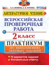ВПР. Литературное чтение. 2 класс. Практикум по выполнению типовых заданий - Волкова Е.В.
