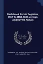 Rushbrook Parish Registers, 1567 To 1850, With Jermyn And Davers Annals - Rushbrook Eng. (Parish)