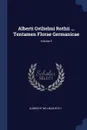 Alberti Gvilielmi Rothii ... Tentamen Florae Germanicae; Volume 3 - Albrecht Wilhelm Roth