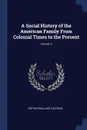 A Social History of the American Family From Colonial Times to the Present; Volume 3 - Arthur Wallace Calhoun