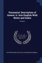 Pausanias. Description of Greece, tr. Into English With Notes and Index; Volume 2 - Arthur Richard Shilleto, Pausanias Pausanias