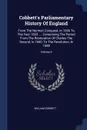 Cobbett.s Parliamentary History Of England. From The Norman Conquest, In 1066 To The Year 1803 .... Comprising The Period From The Restoration Of Charles The Second, In 1660, To The Revolution, In 1688; Volume 4 - William Cobbett