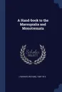 A Hand-book to the Marsupialia and Monotremata - Richard Lydekker