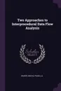 Two Approaches to Interprocedural Data Flow Analysis - Micha Sharir, A Pnueli