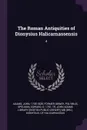 The Roman Antiquities of Dionysius Halicarnassensis. 4 - John Adams, Polybius Polybius, Edward Spelman