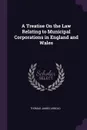 A Treatise On the Law Relating to Municipal Corporations in England and Wales - Thomas James Arnold