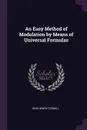 An Easy Method of Modulation by Means of Universal Formulas - John Henry Cornell