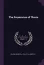 The Preparation of Thoria - Robert L Wilson, Joseph R Lauletta