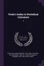 Poole.s Index to Periodical Literature. 2 - William Frederick Poole, William Isaac Fletcher, Franklin Osborne Poole