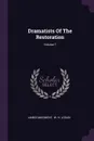 Dramatists Of The Restoration; Volume 7 - James Maidment