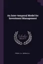 An Inter-temporal Model for Investment Management - G A. Pogue