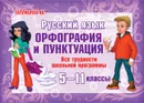Русский язык:Орфография и пунктуация 5-11 классы - Вдовина И