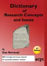 A Dictionary of Research Concepts and Issues - 2nd Ed - Dan Remenyi