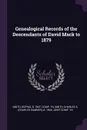 Genealogical Records of the Descendants of David Mack to 1879 - Sophia Smith