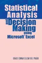 Statistical Analysis and Decision Making Using Microsoft Excel - Grace Edmar Elizar Del Prado