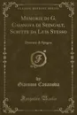 Memorie di G. Casanova di Seingalt, Scritte da Luis Stesso. Drammi di Spagna (Classic Reprint) - Giacomo Casanova